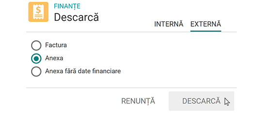 Descărcare anexe facturi în engleză 4