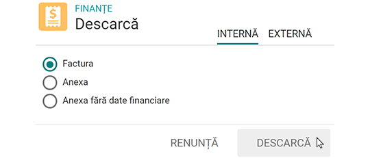 Descărcare facturi 4